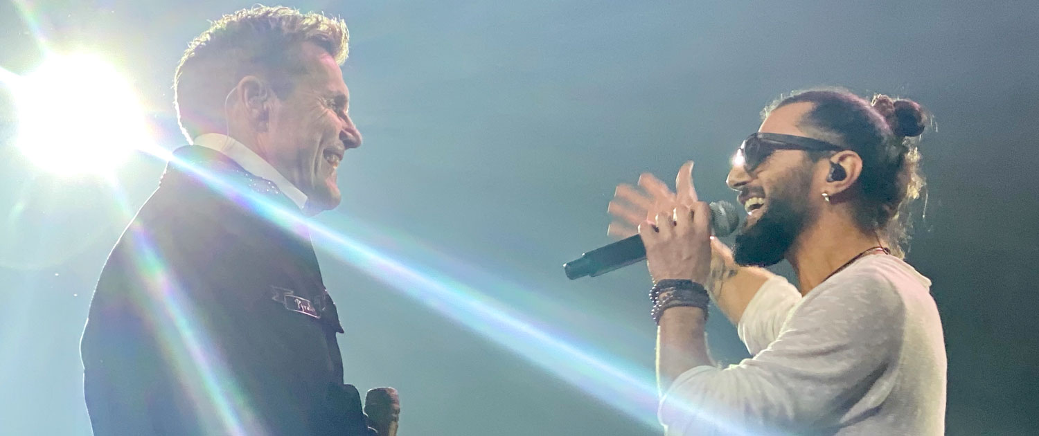 Sänger Joyello Sabatelli rockt mit Dieter Bohlen Mega Tournee 2020