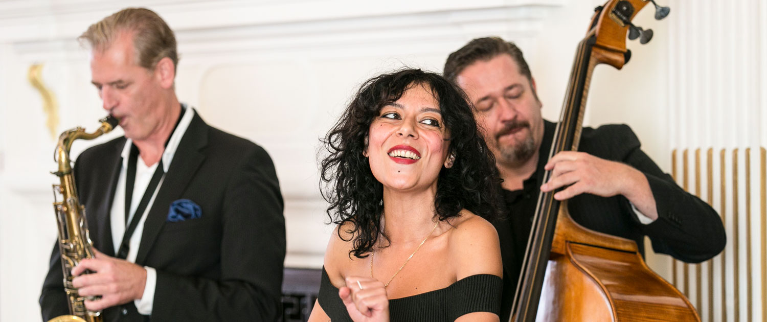 Jzzduo,Jazztrio und Quartett mit Sängerin für Hochzeiten buchen