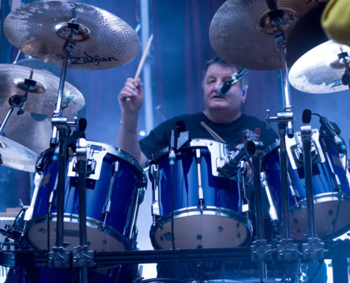 Rockfonie Schlagzeuger Klaus Müller