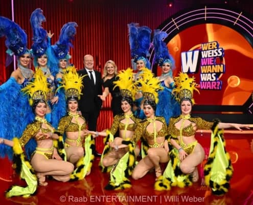 Showtänzer für TV Produktion buchen